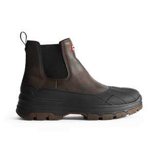 HUNTER男款 Duck防水防滑耐磨切尔西鸭靴复古休闲短靴 Chelsea