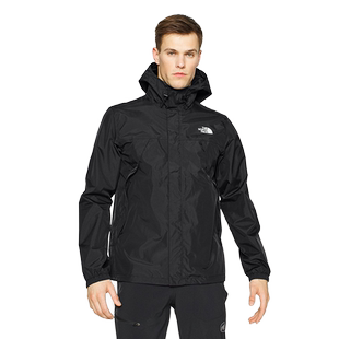 TNF北面美版男款ANTORA防风防水透气连帽冲锋衣夹克