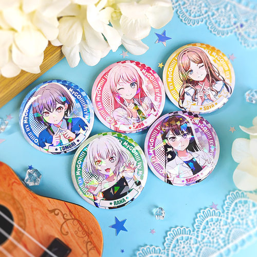 BanG Dream It's MyGO同人周边高松灯千早爱音要乐奈徽章吧唧谷子