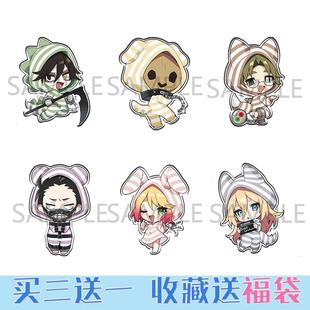 杀戮天使红秋裤靠谱瑞吉儿加德纳艾札克佛斯特立牌亚克力钥匙扣