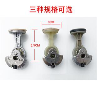 车载充气泵配件连杆活塞偏心轮缸筒钢圈单缸双缸车用打气泵充气杆