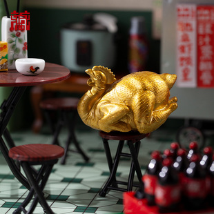 广东省博物馆广宁玉雕鸡鸡灵古怪盲盒挂件手办玩具网红摆件盲盒