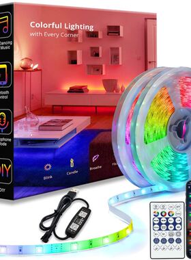 LED Strip 1m-30m Bluetooth App Control light strip灯带