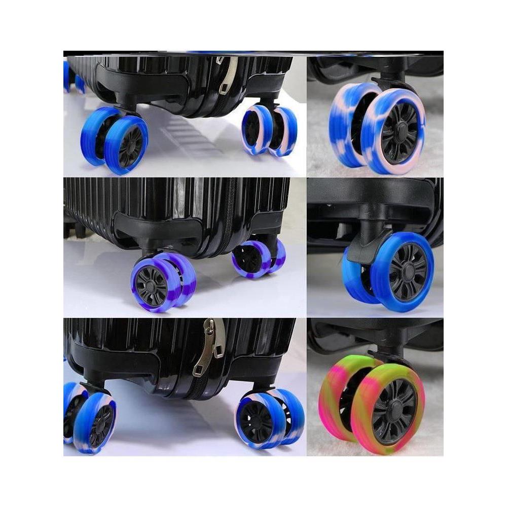 Travel luggage wheel rubber cover universal wheel rubber rin