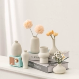 Белый брендовый декор в форме цветка для гостиной, ювелирное украшение, маленькая вазочка, простой и элегантный дизайн