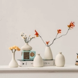 Белый брендовый декор в форме цветка для гостиной, ювелирное украшение, маленькая вазочка, простой и элегантный дизайн