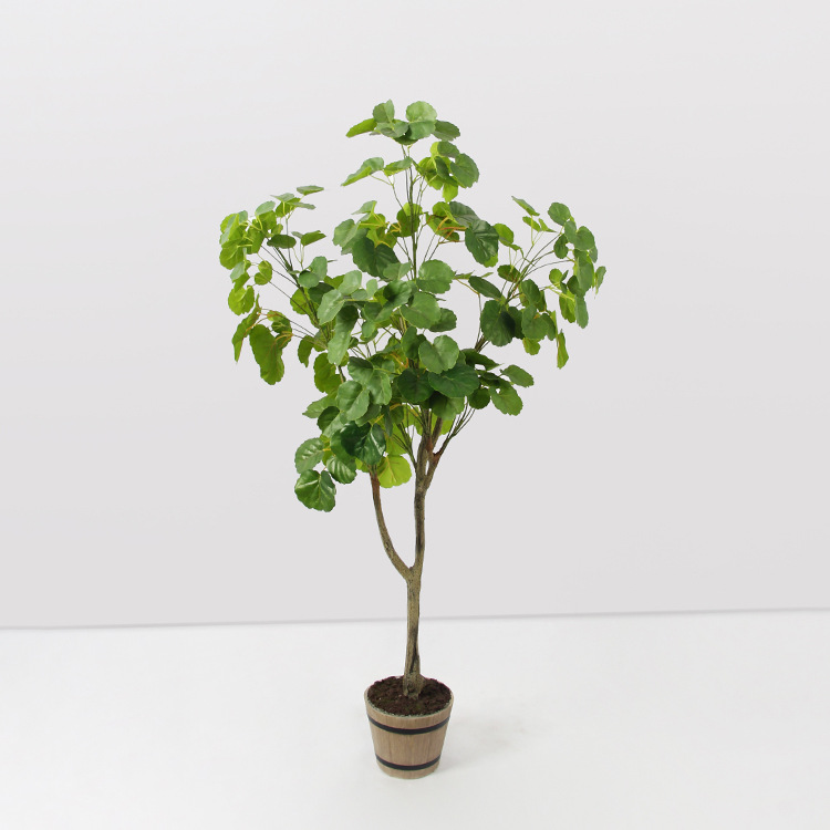 新品海棠树 仿真植物供应 家居装修摆设装饰场景布置 一件代发