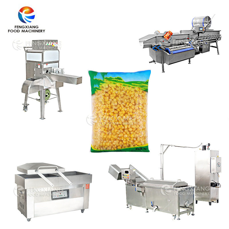 工厂直销 鲜玉米大型商用干湿两用保鲜双室抽真空封口包装机