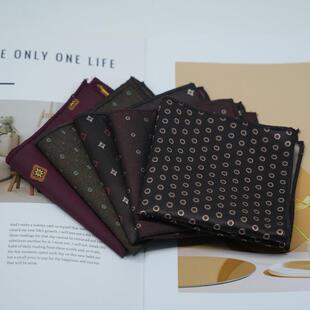 正装 西服口袋巾方巾晏会晚会绅士服饰配件花纹SY8101C 英伦风男士