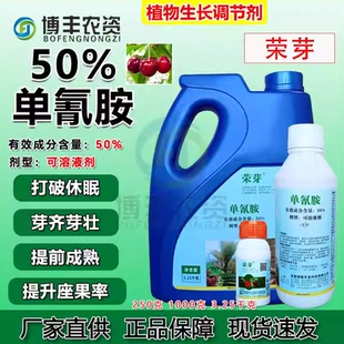 荣芽50%单氰胺破眠剂催芽剂葡萄樱桃提前发芽 芽齐芽壮生长调节剂