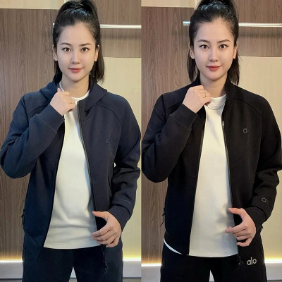 秋冬新款连帽运动夹克衫