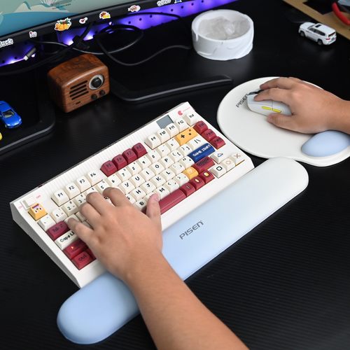 品胜键盘手托护腕垫腕托鼠标垫办公桌垫记忆棉男生机械键盘掌托女