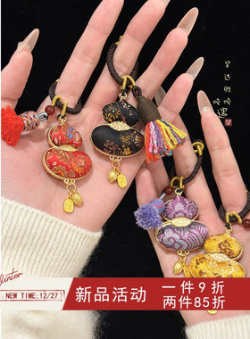 国风葫芦流苏包挂小众车挂