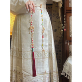 ［听风吟］新中式 璎珞汉服马面裙禁步平安锁流苏压襟腰佩腰间配饰