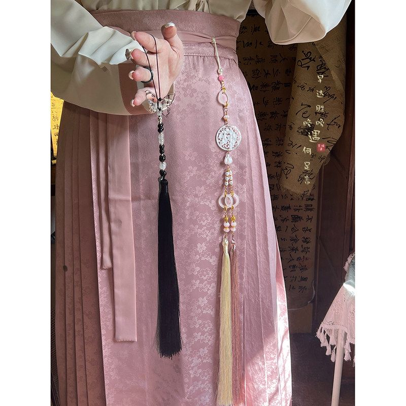 汉服蝴蝶长流苏禁步新中式古风汉服装饰腰间挂件明制马面裙配饰品,饰品/流行首饰/时尚饰品新,项坠/吊坠,淘宝优惠券,粉丝福利购,淘宝优惠卷
