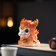 国潮风吉祥瑞兽麒麟茶宠摆件变色茶玩茶宝招财茶台桌面装 饰品配件