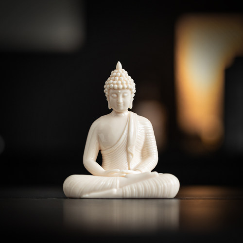 陶瓷释迦摩尼佛像摆件
