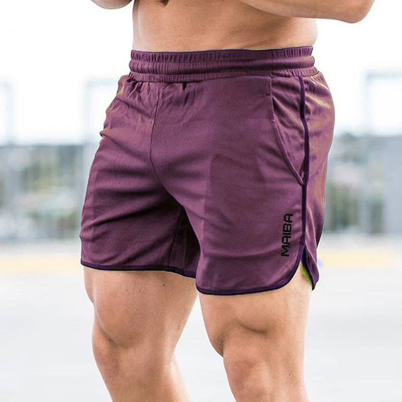 NEW FITNESS BREATHABLE SPORTS SHORTS RUNNING QUICK DRY PANTS