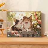 Цифровой акрил для рисования, масляная краска, кот, «сделай сам»