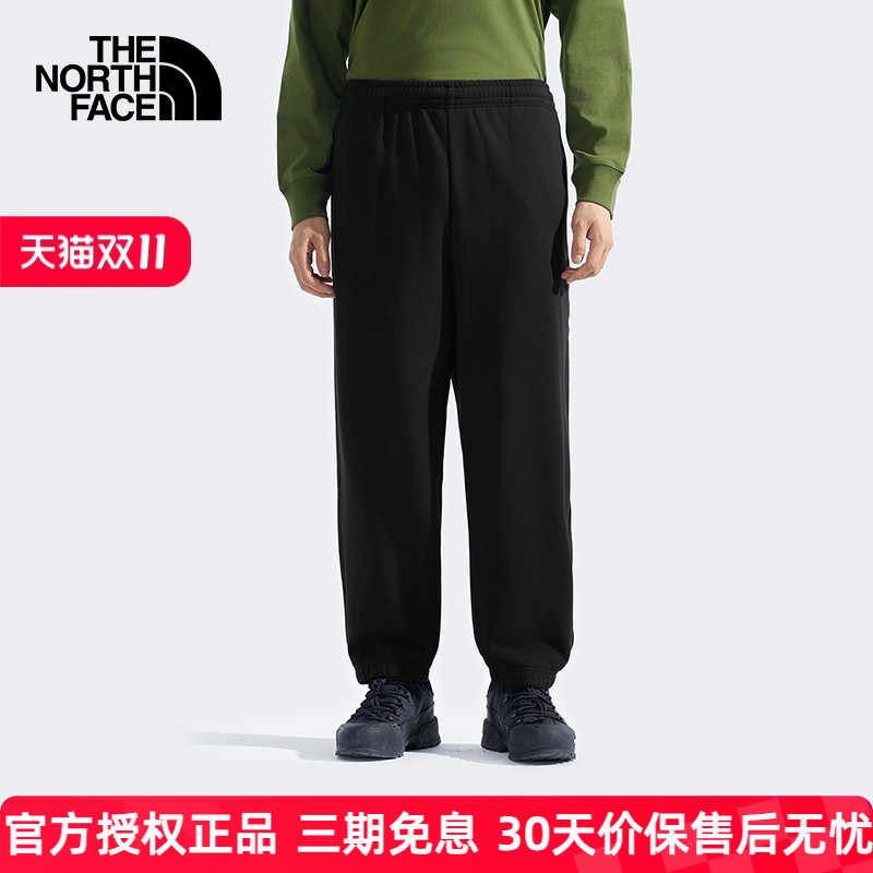北面针织长裤男秋季8F07