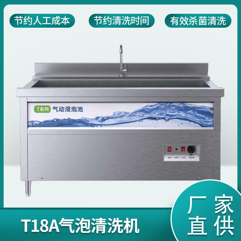 大型多功能商用全自动果蔬洗菜机水果蔬菜土豆萝卜气泡洗菜机高效