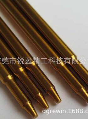 PET模具热流道PET镀钛耐磨阀针弯头〖超长1500mm〗