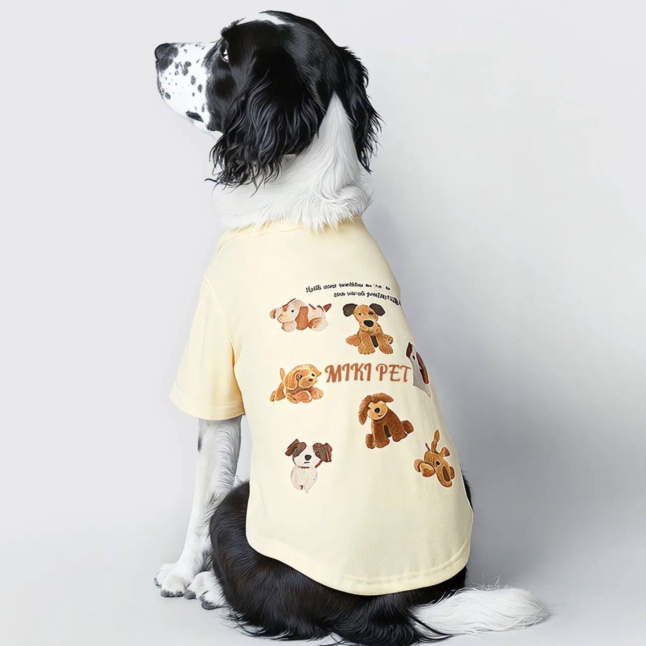 2026年春秋新狗狗衣服史宾格边牧犬大型宠物拉布拉多金毛可爱衣服