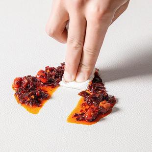 典雅皮革电视柜餐桌桌国色天香布防防家用免洗电视柜油餐桌 布中式