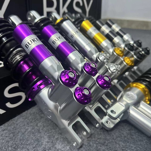 不可思议BKSY国产cnc倒置改装小牛N1S九号X5一代液压后减震器可调