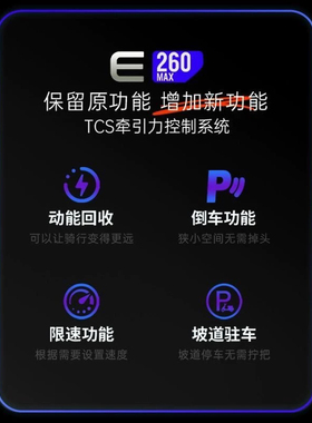 凌博E260E220E300E450控制器九号F系M系E系N系直上控制器手机调节