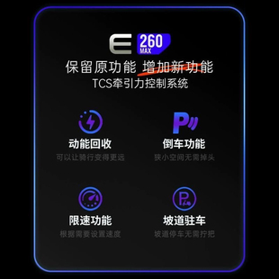 凌博E260E220E300E450控制器九号F系M系E系N系直上控制器手机调节