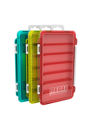 明邦路亚MEBAO饵盒轻薄海绵设计路亚饵盒多功能渔具可搭配收纳盒