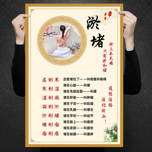 【全网热销】中医馆养生广告海报