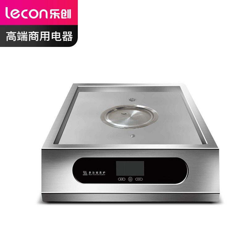 乐创lecon商用蒸包炉点心台式多功能智能电热式蒸炉LC-J-MZL01