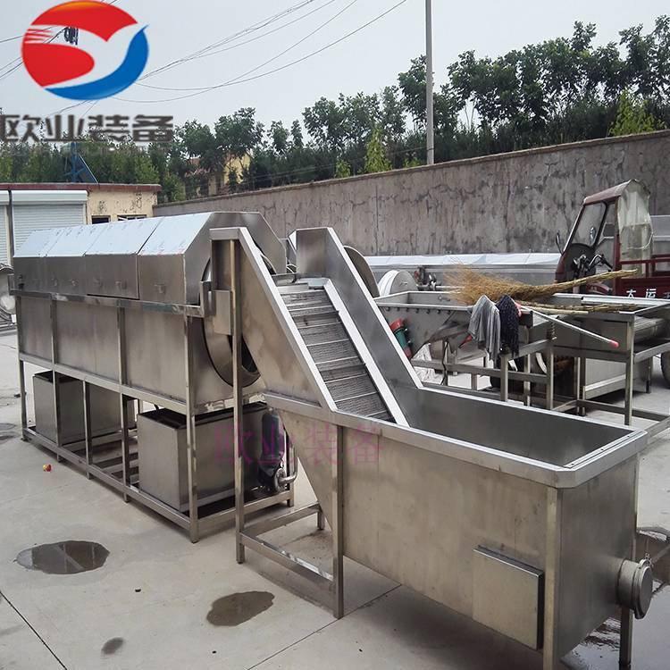水晶玻璃清洗烘干流水线玻璃球清洗机玻璃工艺品超声波清洗设备