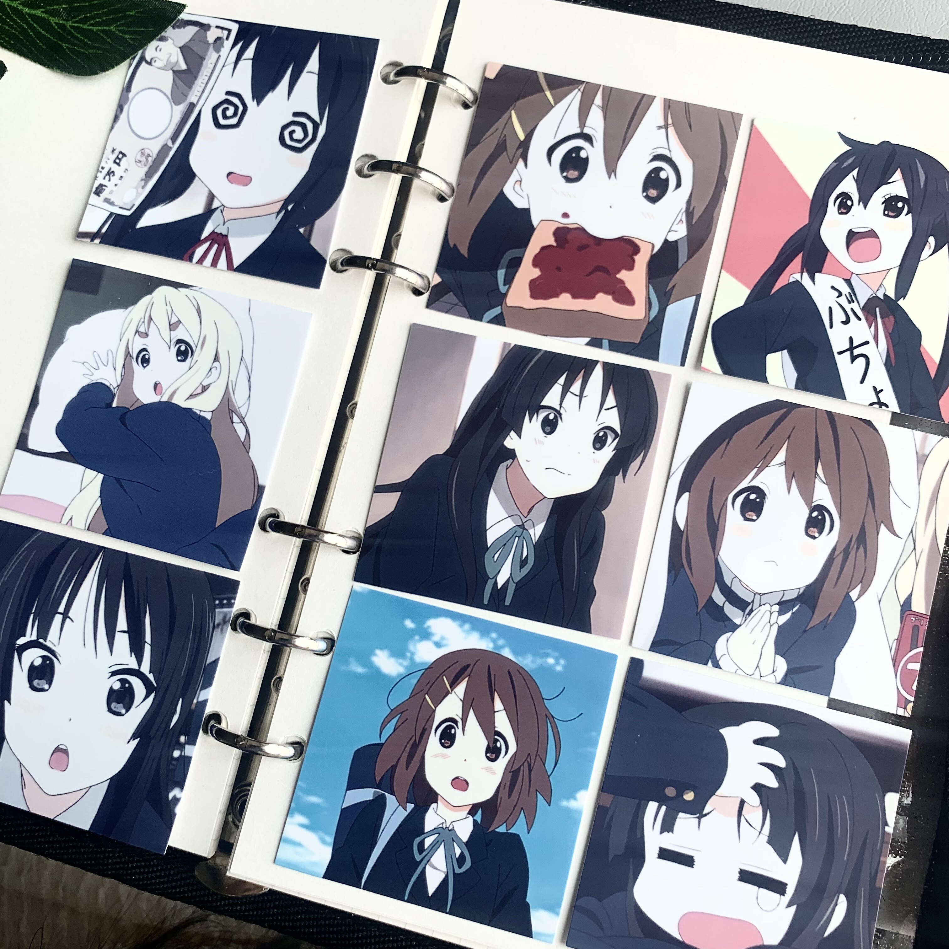 轻音少女贴画装饰手账本贴动漫贴纸周边日漫少女贴画可爱贴包邮