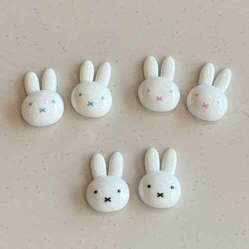 新款标准米菲兔树脂配件