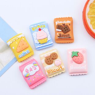 可爱糖果饼干 食玩奶油胶DIY材料手机壳发夹饰品头绳发饰树脂配件
