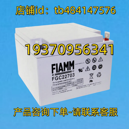 FIAMM蓄电池 FIAMM FGC22703 12V 27AH 电池