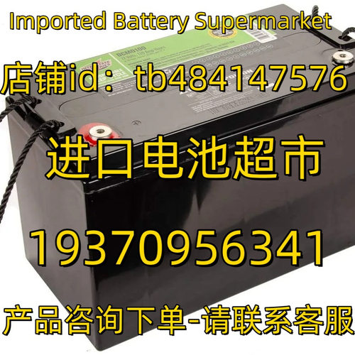 Interstate Batteries 蓄电池12V 110 AH SLA / AGM DCM0100电池
