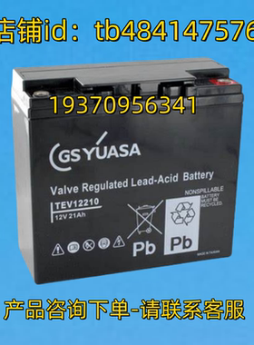 GSYUASA蓄电池 GSYUASA TEV12210 12V21AH 电池
