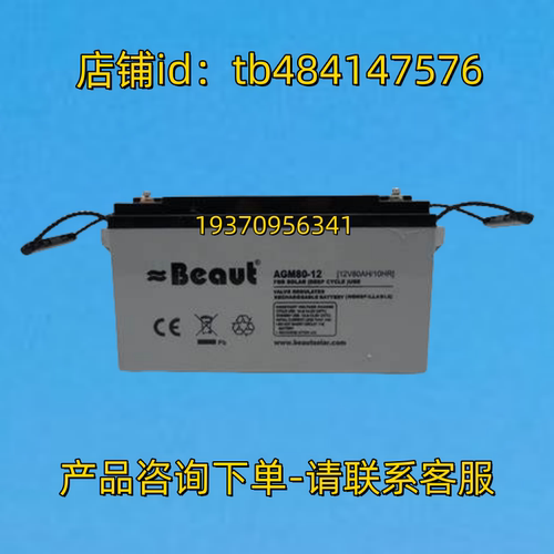 Beaut蓄电池 Beaut AGM80-12 12V80AH/10HR 电池
