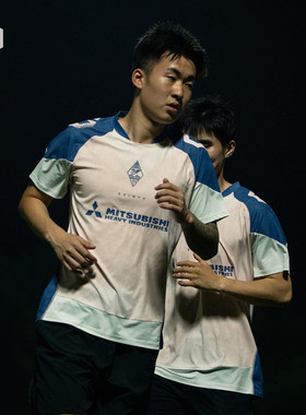 GOINTO上阵工业x上海飞狮足球俱乐部 2026赛季球员同款短袖训练服