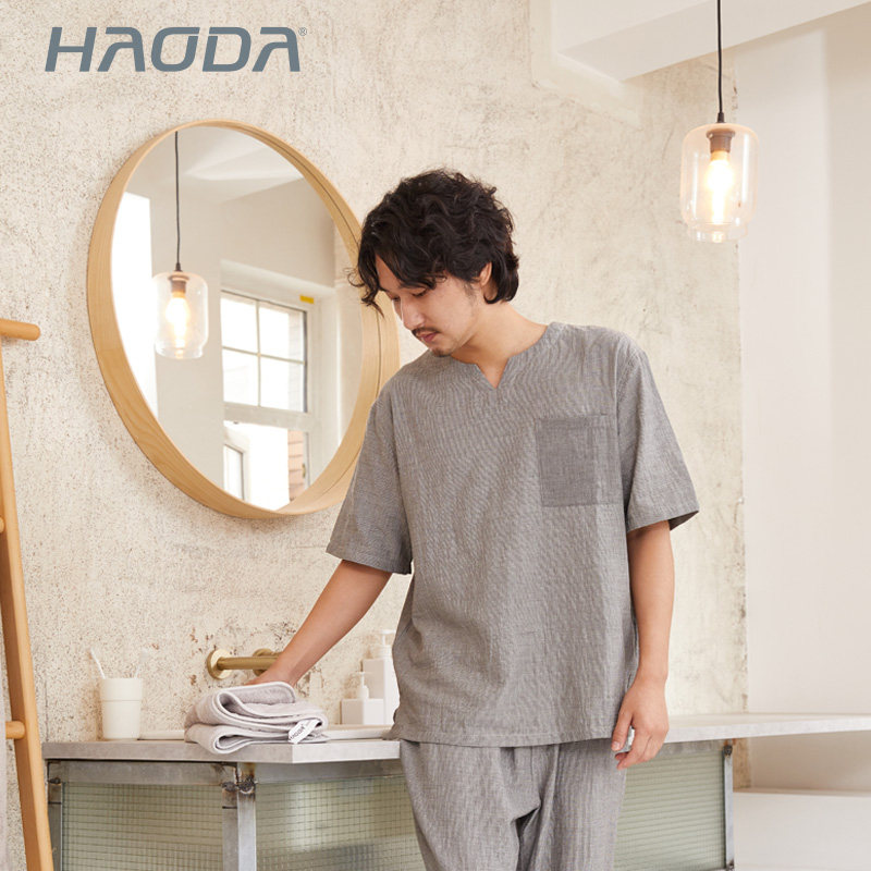 新疆棉家居服昊达男士透气