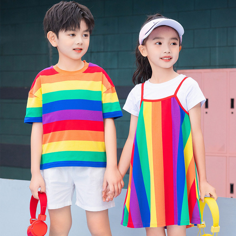 六一小学生运动会啦啦队演出服幼儿园女童啦啦操儿童表演服装男生