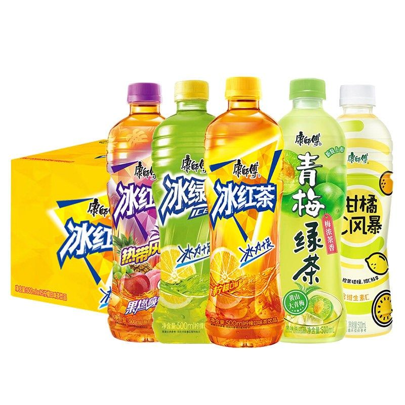 康师傅冰红茶饮料500ml*5瓶A特价夏日解暑饮品瓶装绿茶正品包邮,咖啡/麦片/冲饮,调味茶饮料,淘宝优惠券,粉丝福利购,淘宝优惠卷