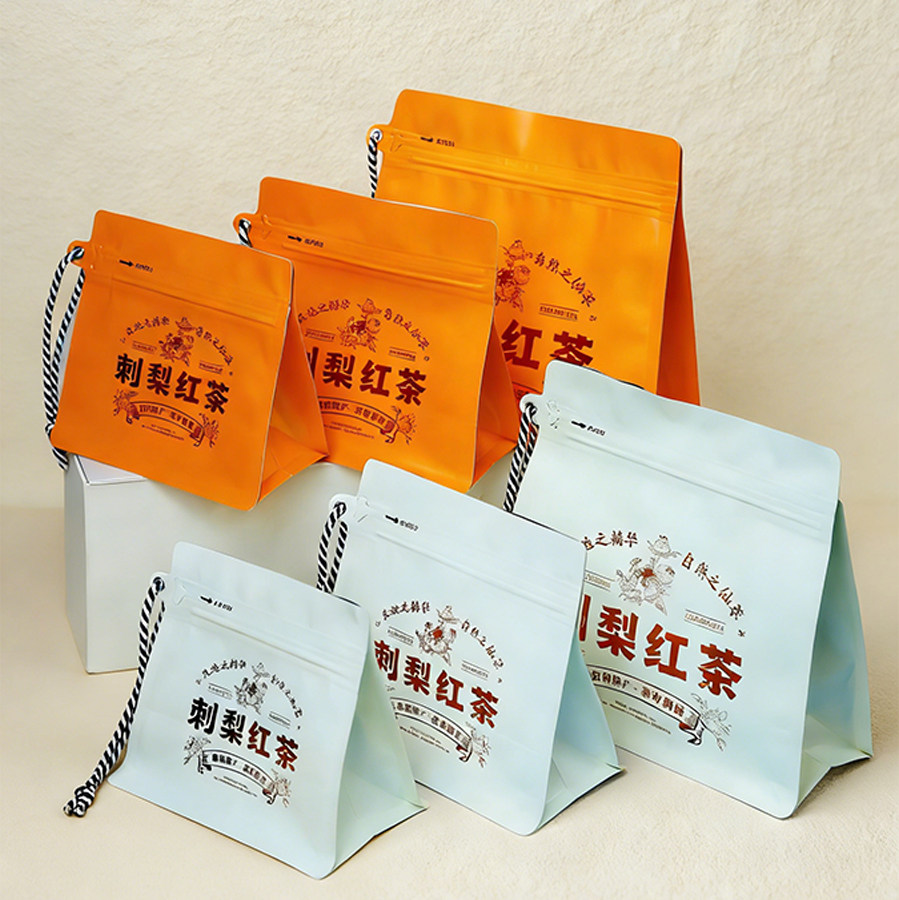 贵州特产茶叶包装袋八边封自立袋图片