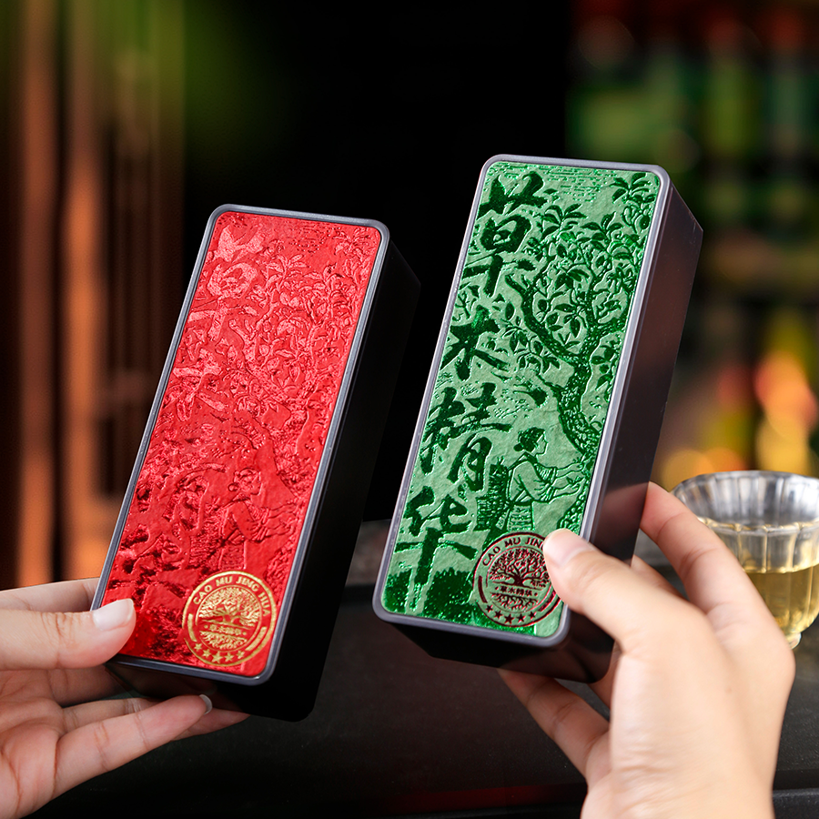 白茶可定制两泡装空盒