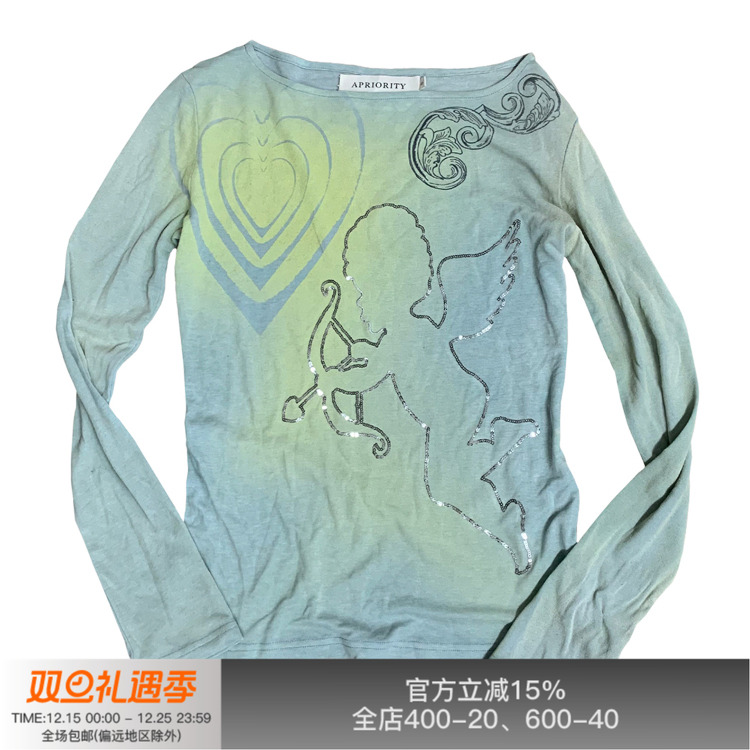 APRIORITY爱神美丽奴羊毛天丝T恤
