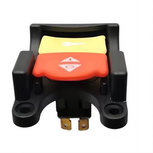 船型翘板开关无尘台锯电源按键开关用腿顶KDC A08D21木工机械开关